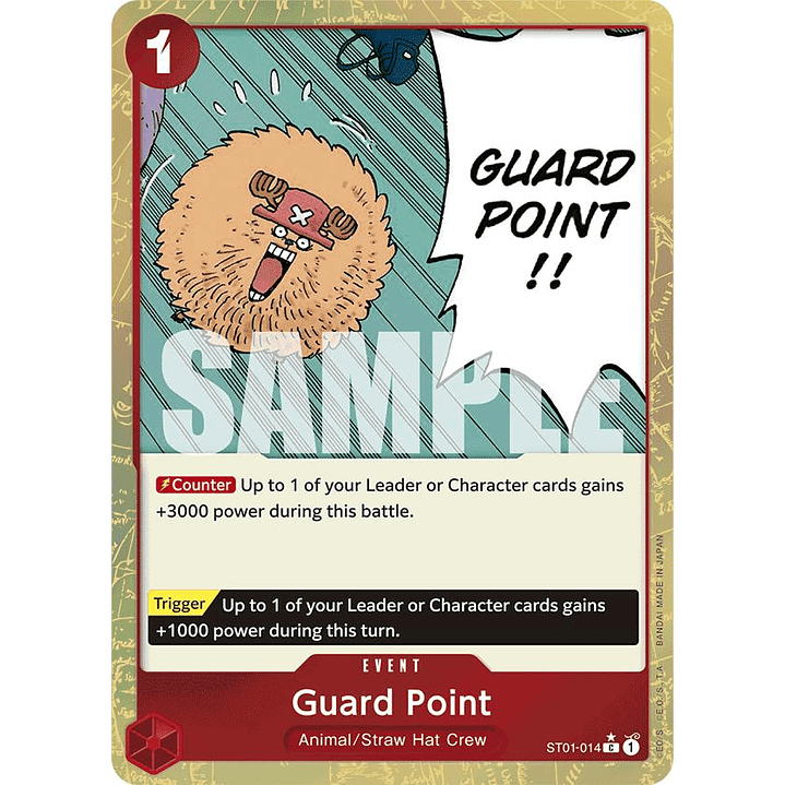Guard Point (ST01-014) - Textured-Foil