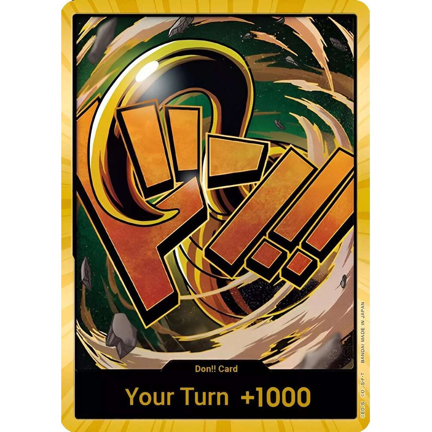 Don!! Card (PRB01-Crocodile) - Gold