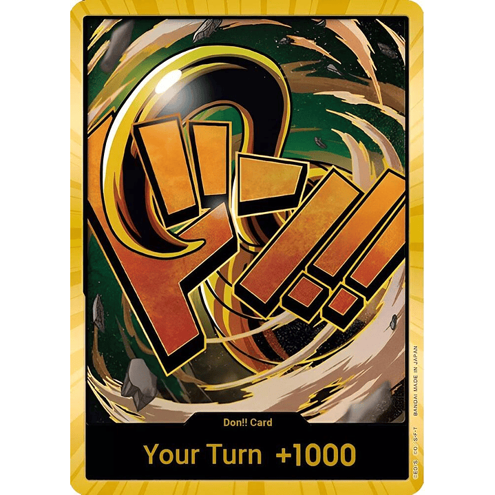 Don!! Card (PRB01-Crocodile) - Gold