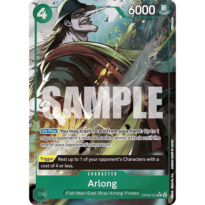 Arlong (OP06-023) - Full-Art