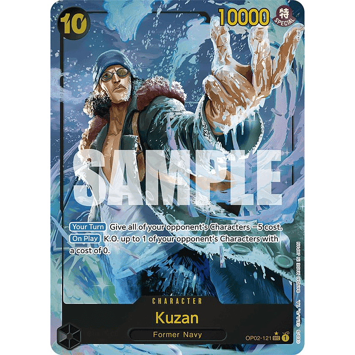 Kuzan (OP02-121) - Alternative-Art-PRB