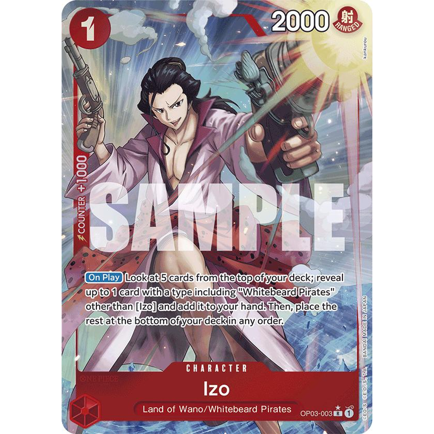Izo (OP03-003) - Full-Art