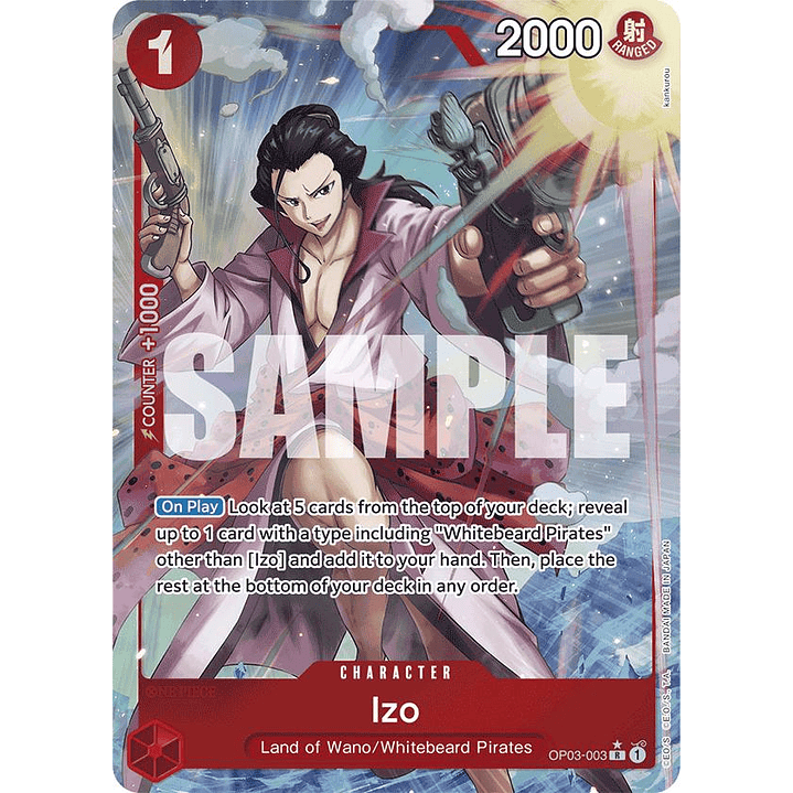 Izo (OP03-003) - Full-Art