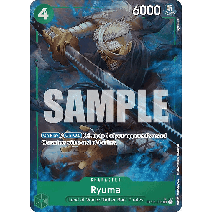 Ryuma (OP06-036) - Full-Art