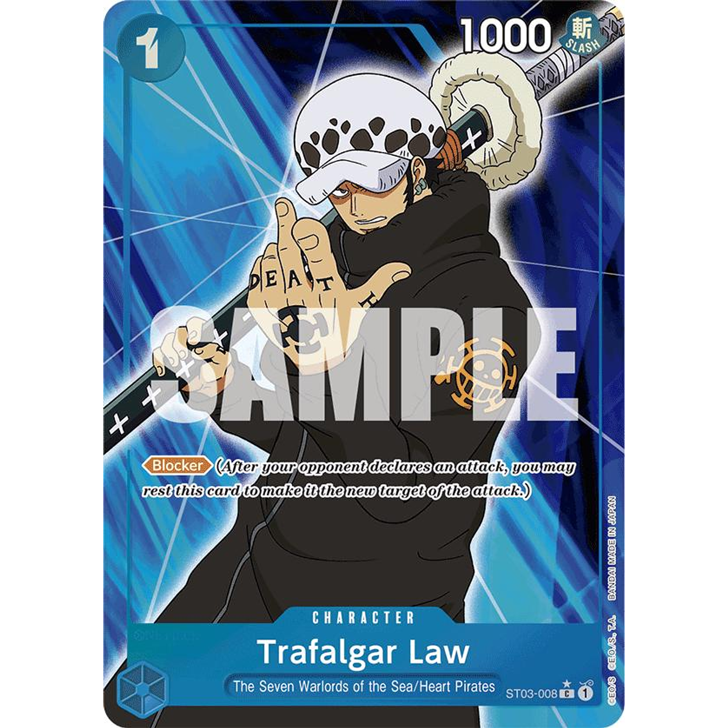 Trafalgar Law (ST03-008) - Full-Art