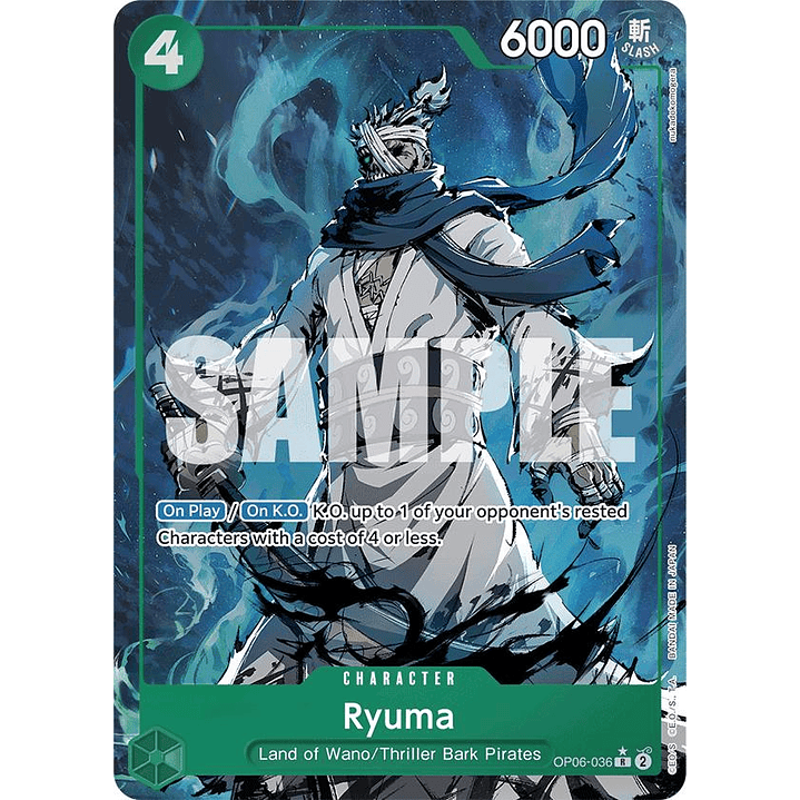 Ryuma (OP06-036) - Alternative-Art-PRB