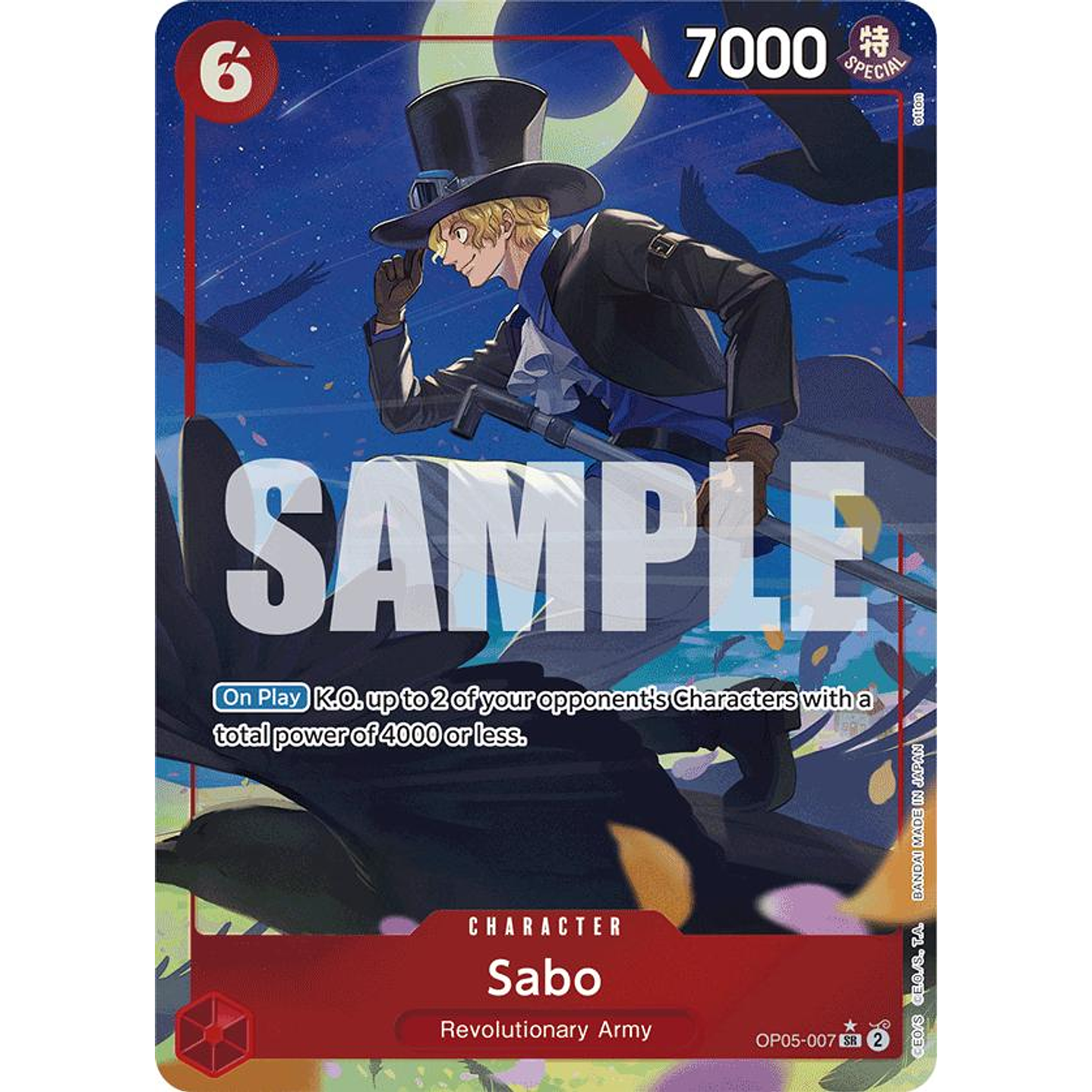 Sabo (OP05-007) - Alternative-Art-PRB