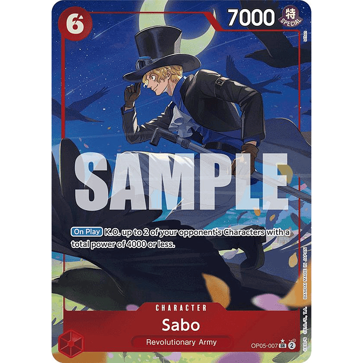 Sabo (OP05-007) - Alternative-Art-PRB