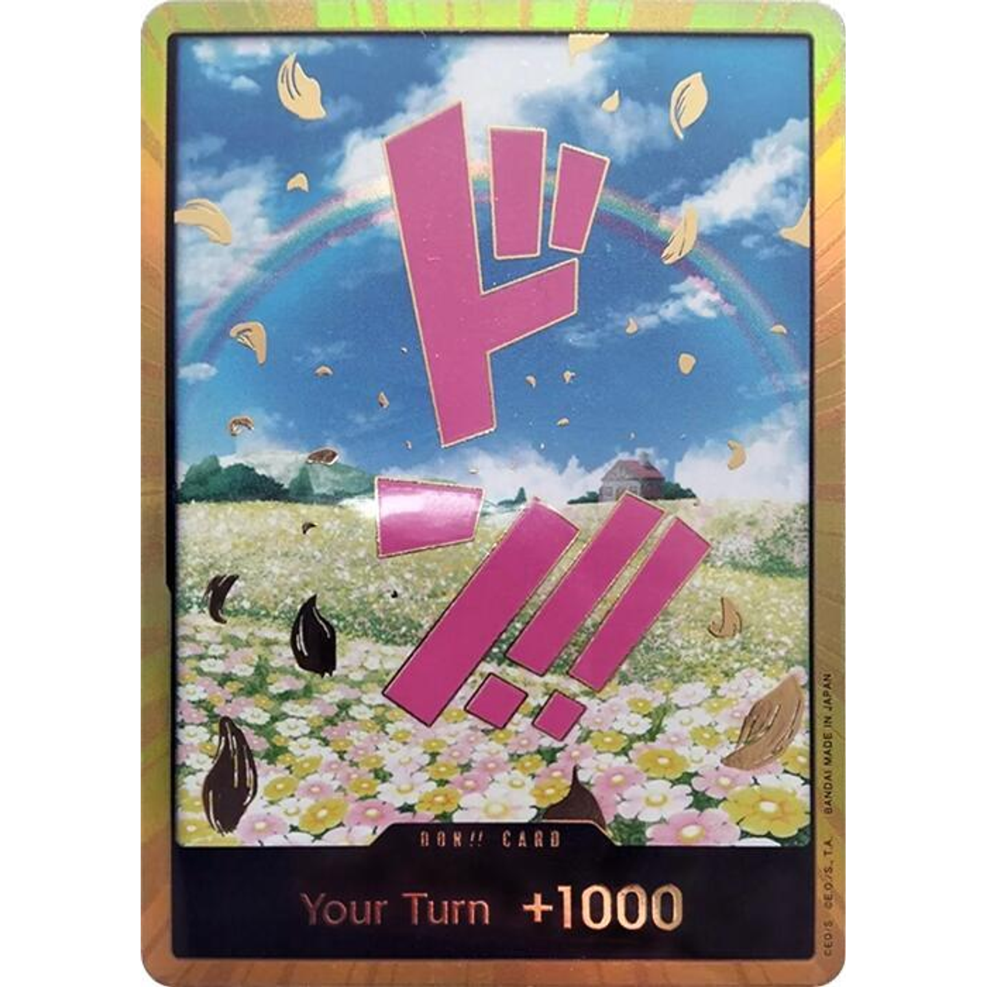 Don!! Card (PRB01-Rebecca) - Gold