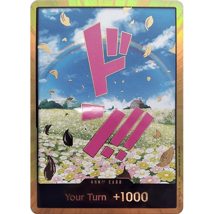 Don!! Card (PRB01-Rebecca) - Gold