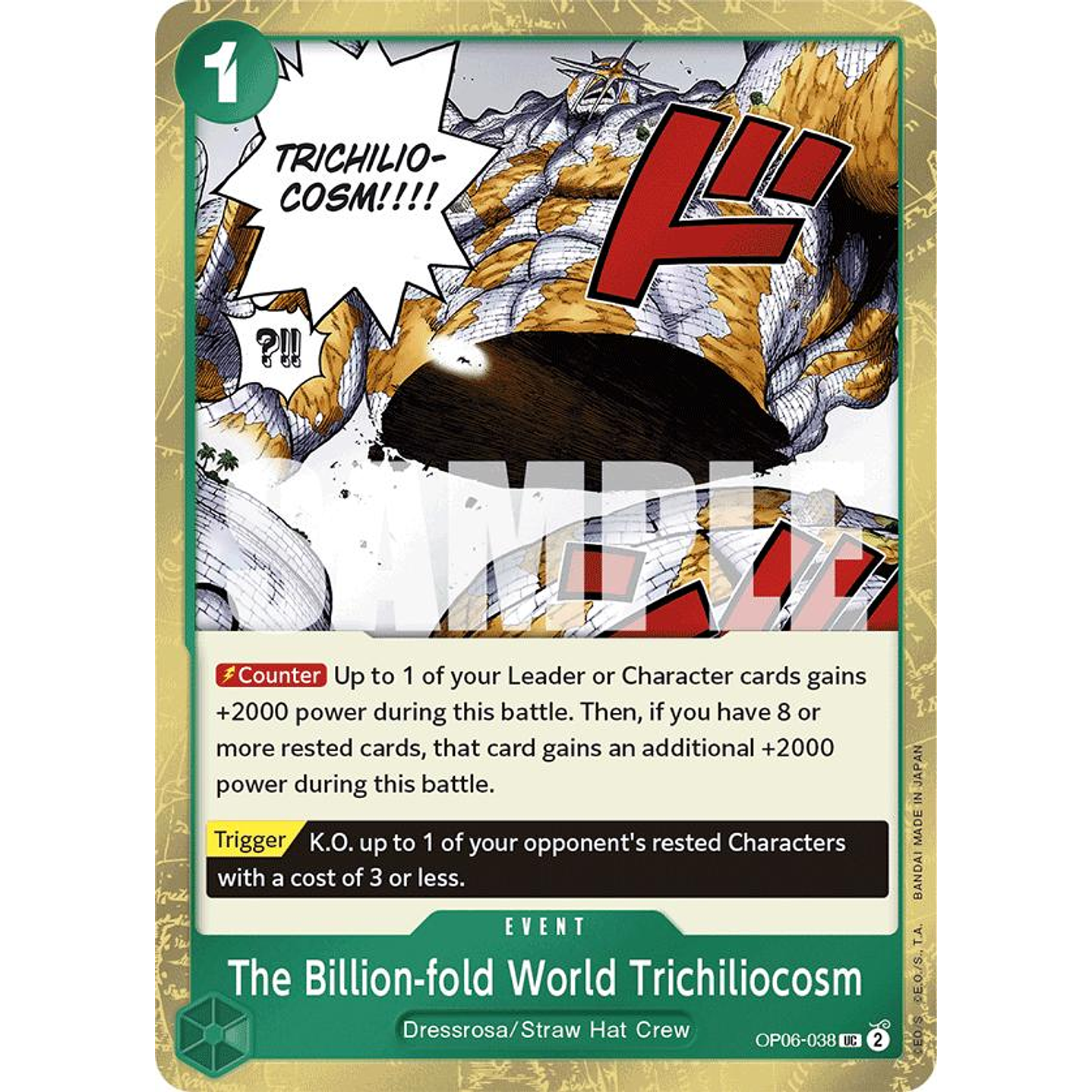 The Billion-fold World Trichiliocosm (OP06-038) - Jolly-Roger