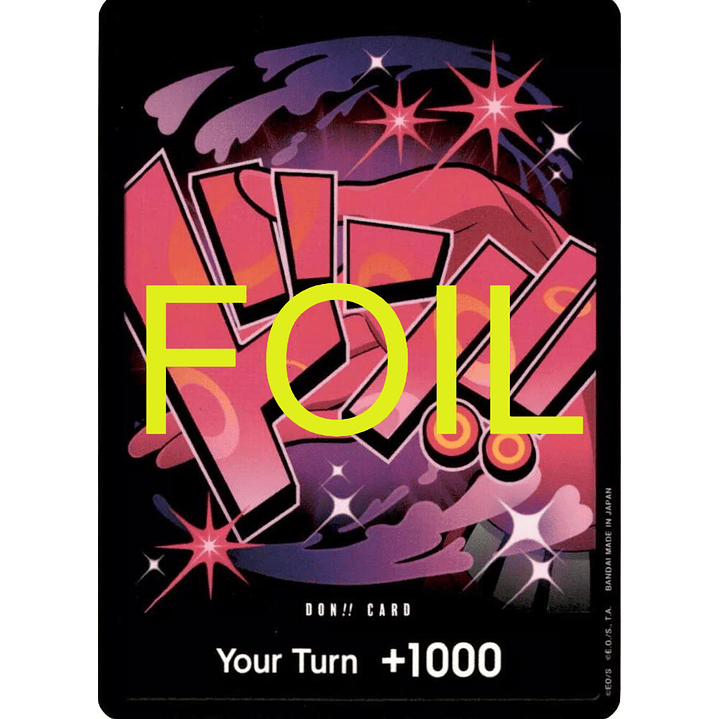 Don!! Card (PRB01-Reiju) - Foil