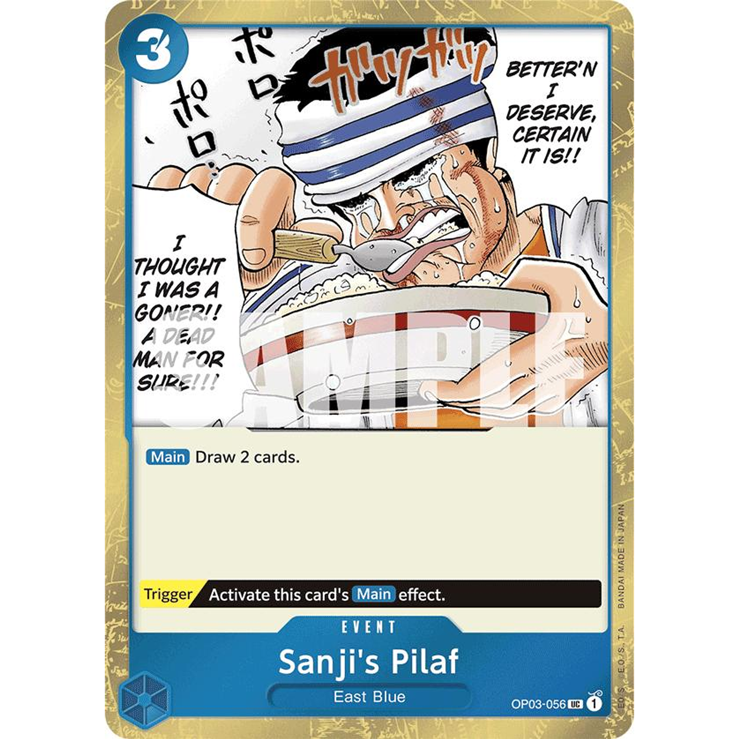 Sanji's Pilaf (OP03-056) - Jolly-Roger