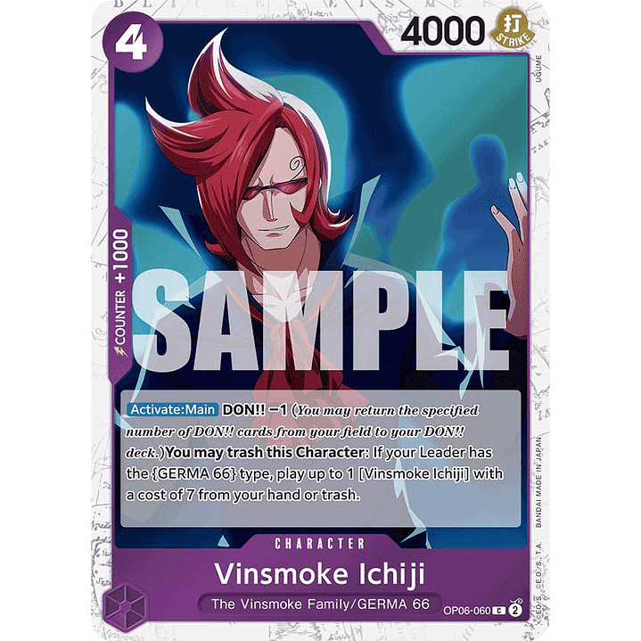 Vinsmoke Ichiji (OP06-060) - Jolly-Roger