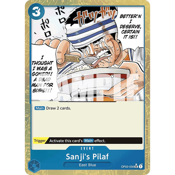 Sanji's Pilaf (OP03-056) - Textured-Foil