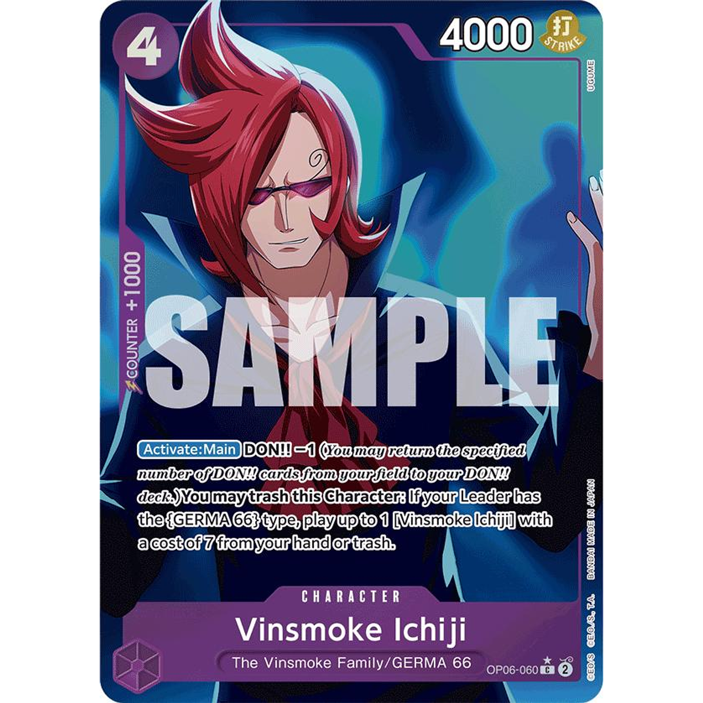 Vinsmoke Ichiji (OP06-060) - Full-Art