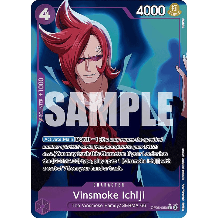 Vinsmoke Ichiji (OP06-060) - Full-Art
