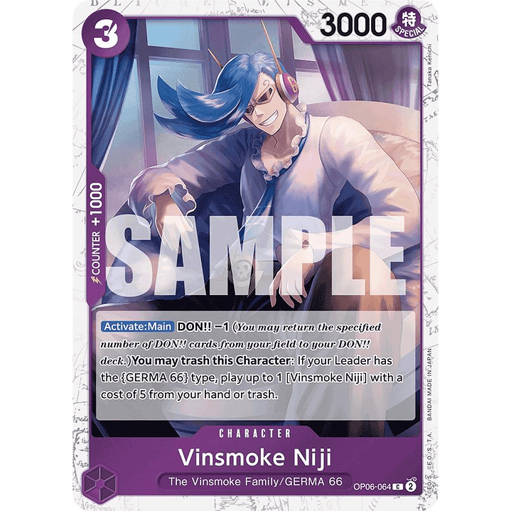 Vinsmoke Niji (OP06-064) - Jolly-Roger