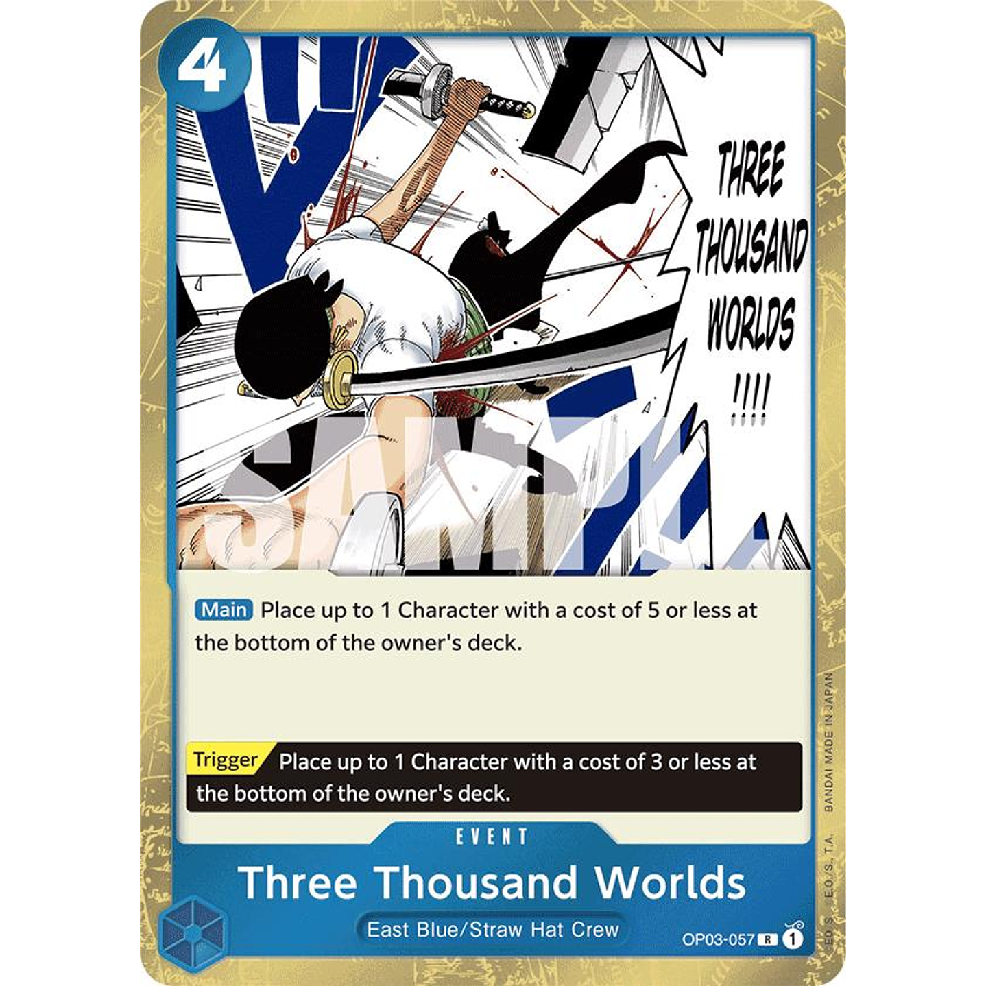 Three Thousand Worlds (OP03-057) - Jolly-Roger