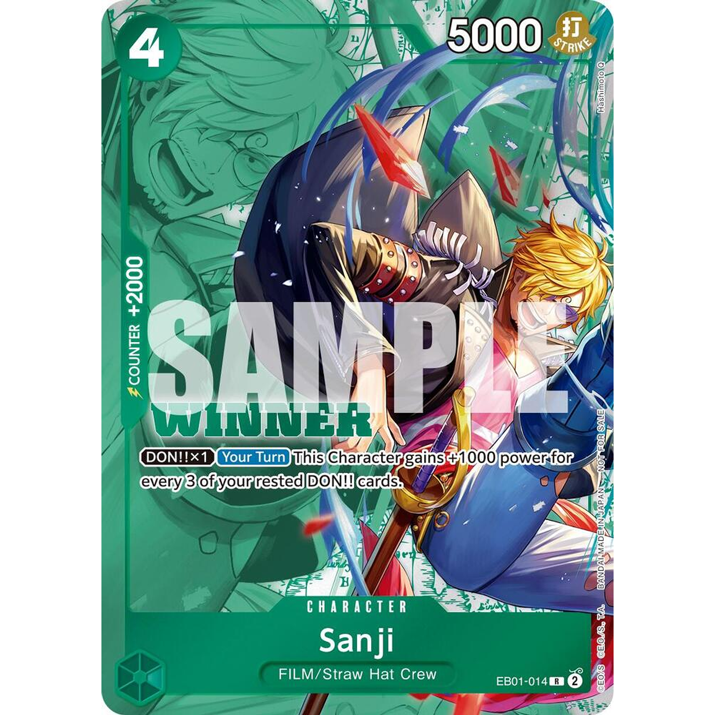 Sanji (EB01-014) - Tournament-Pack-2025-Vol-1-Winner