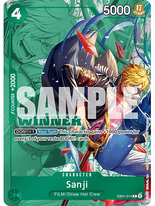 Sanji (EB01-014) - Tournament-Pack-2025-Vol-1-Winner