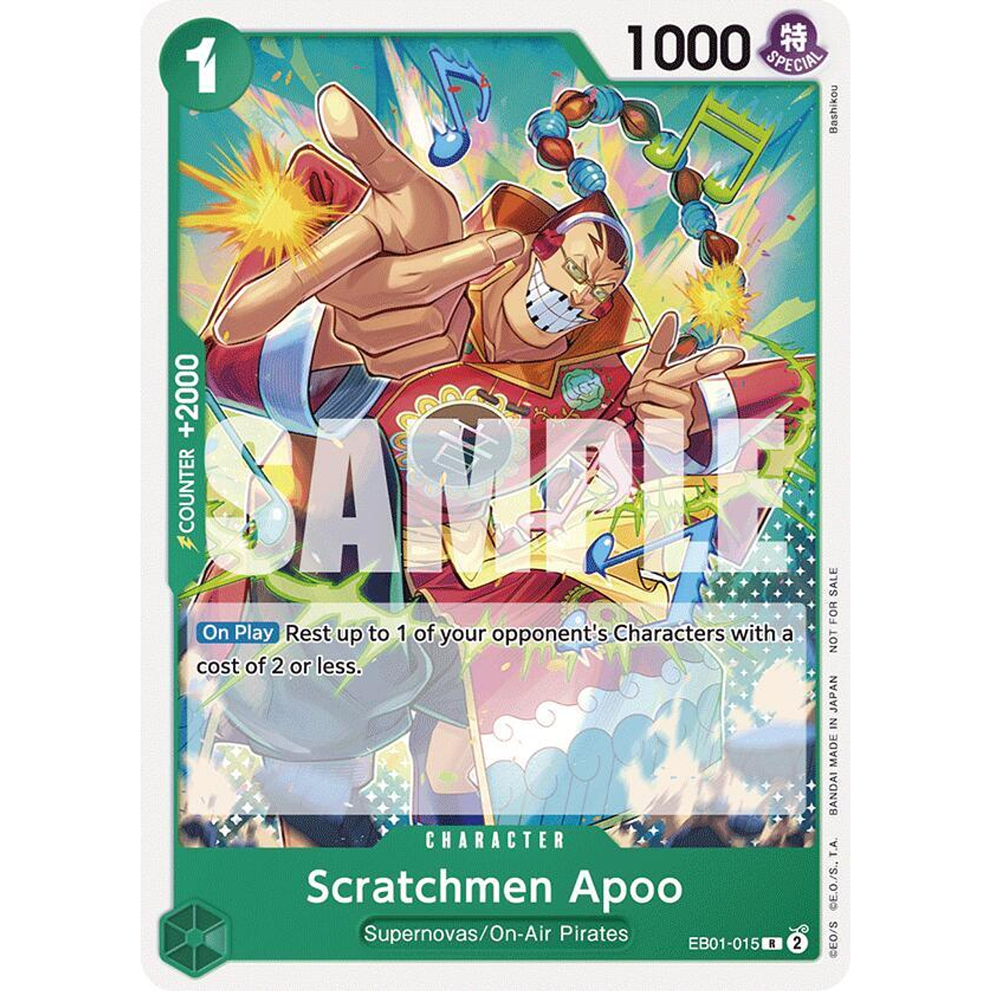 Scratchmen Apoo (EB01-015) - Tournament-Pack-2025-Vol-2