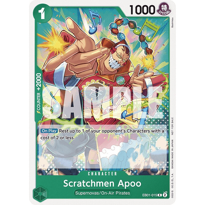 Scratchmen Apoo (EB01-015) - Tournament-Pack-2025-Vol-2