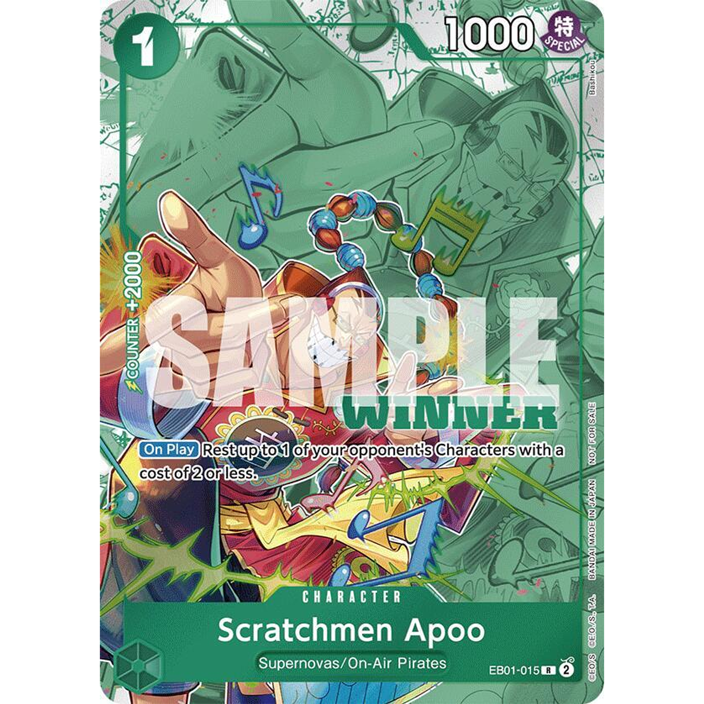 Scratchmen Apoo (EB01-015) - Tournament-Pack-2025-Vol-2-Winner