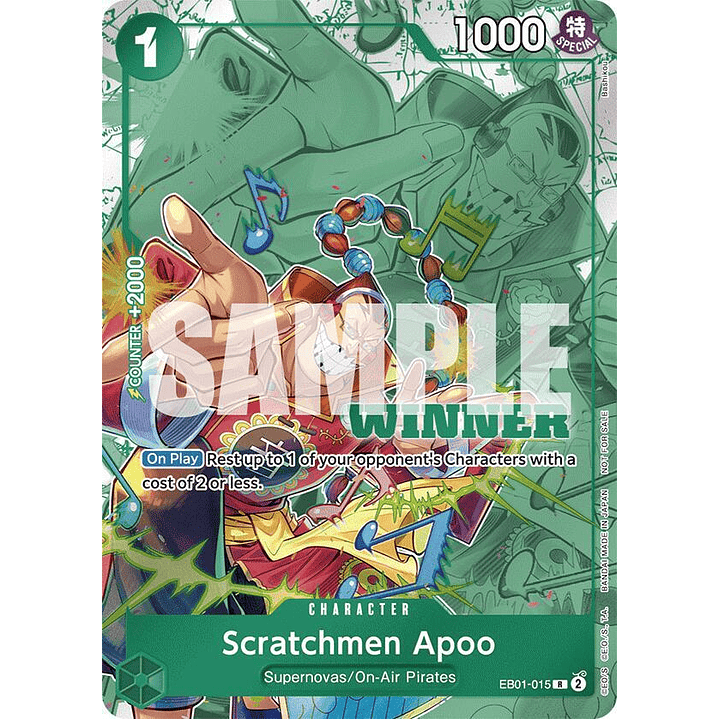 Scratchmen Apoo (EB01-015) - Tournament-Pack-2025-Vol-2-Winner