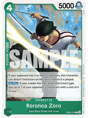 Roronoa Zoro (EB02-019) - Tournament-Pack-2025-Vol-3