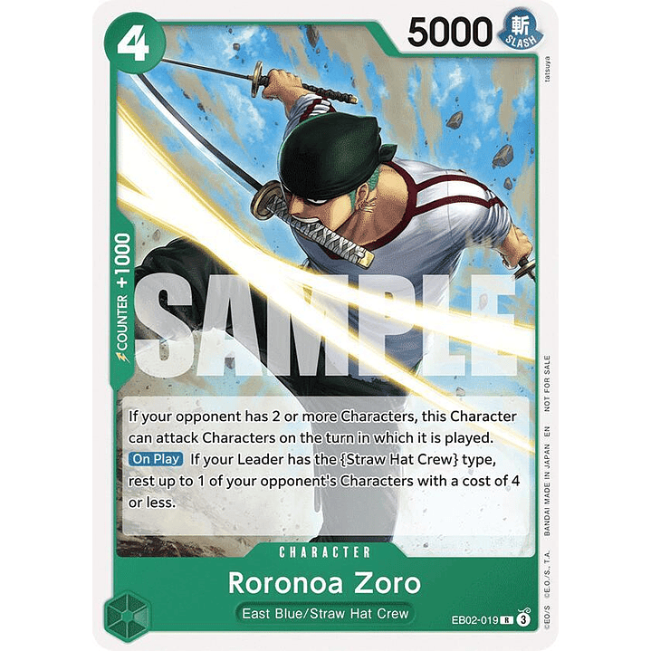 Roronoa Zoro (EB02-019) - Tournament-Pack-2025-Vol-3
