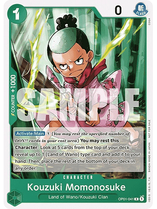 Kouzuki Momonosuke (OP01-041) - Tournament-Pack-Vol-7
