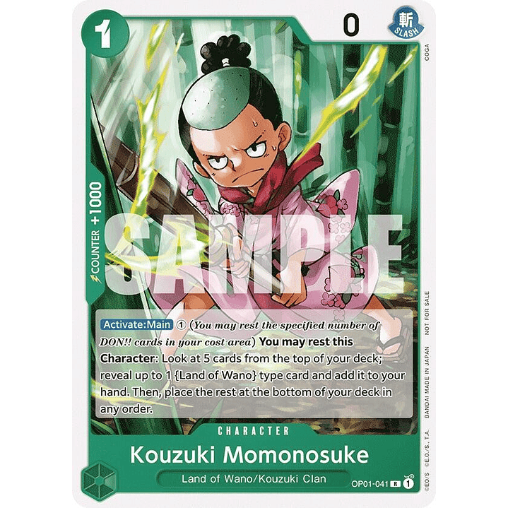 Kouzuki Momonosuke (OP01-041) - Tournament-Pack-Vol-7