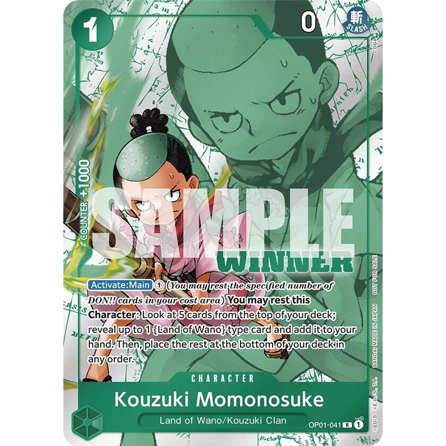 Kouzuki Momonosuke (OP01-041) - Tournament-Pack-Vol-7-Winner
