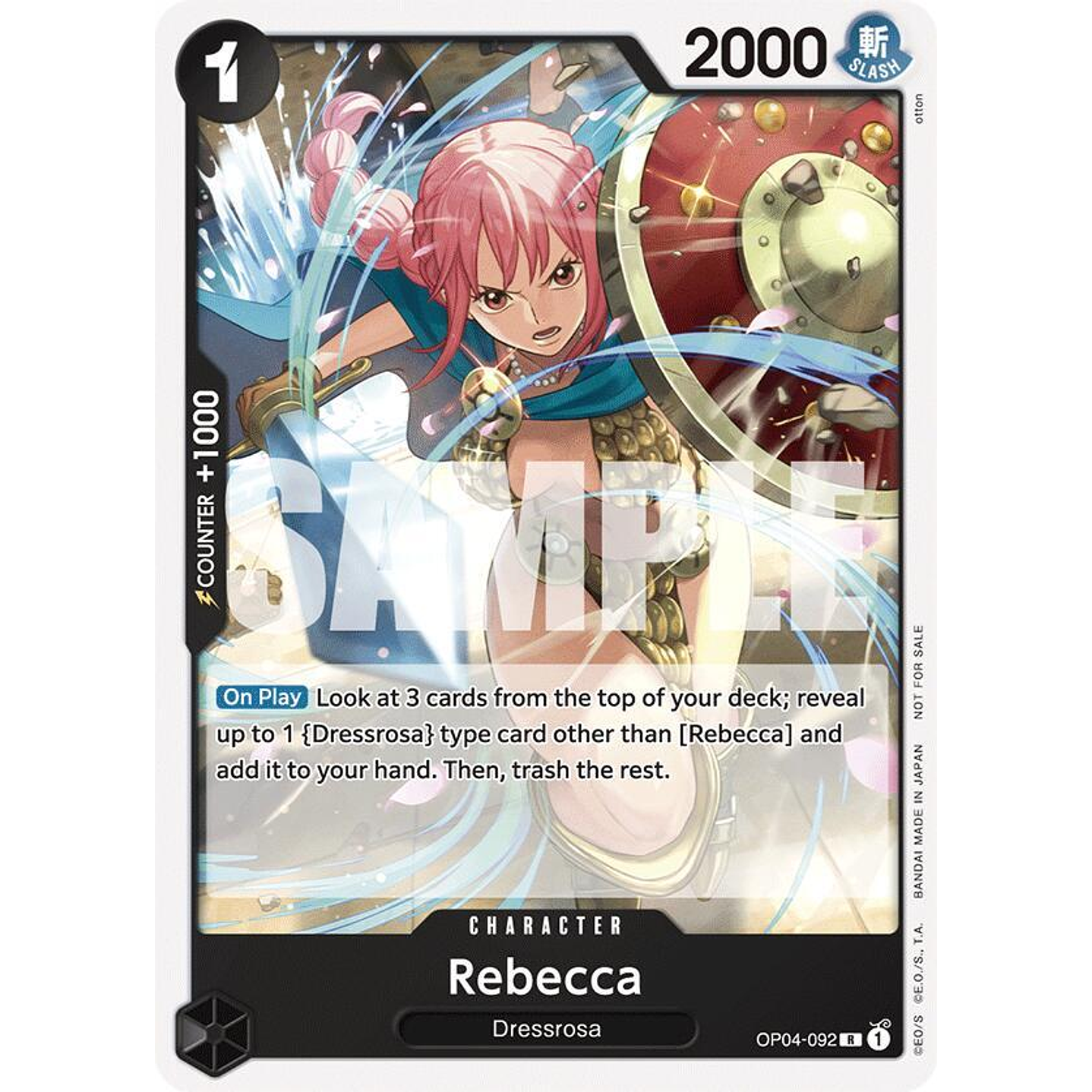 Rebecca (OP04-092) - Tournament-Pack-2025-Vol-2