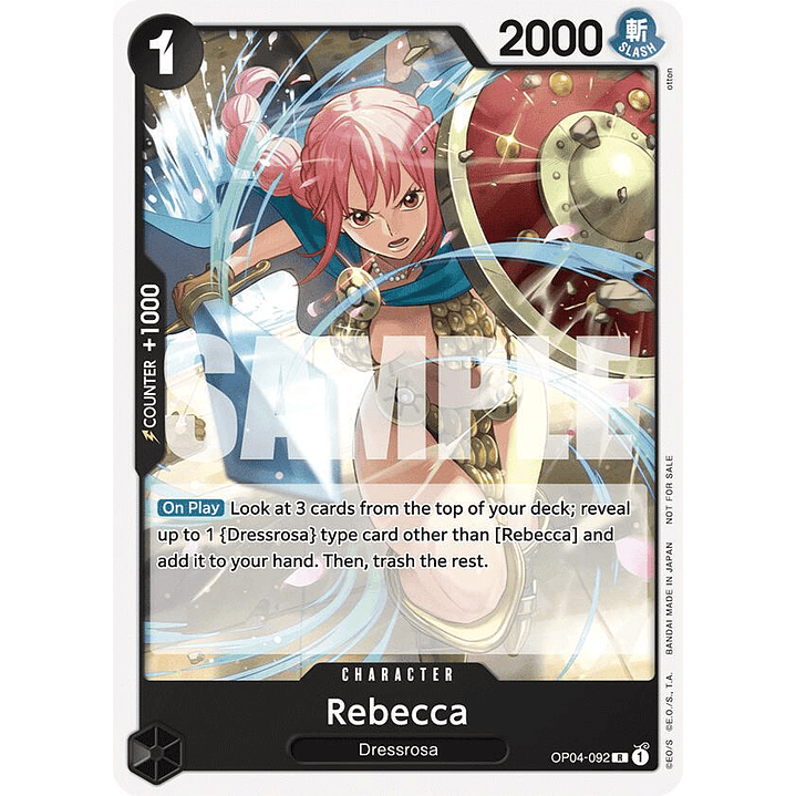 Rebecca (OP04-092) - Tournament-Pack-2025-Vol-2