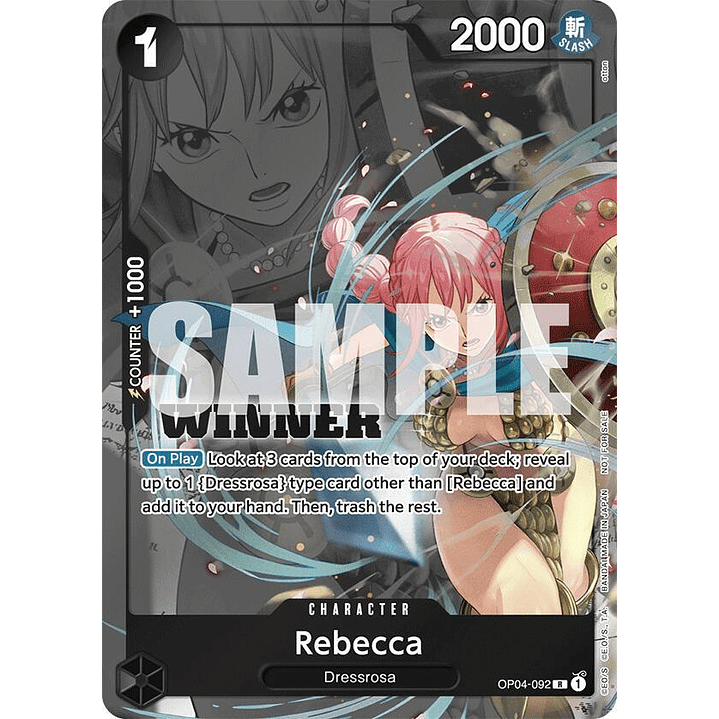Rebecca (OP04-092) - Tournament-Pack-2025-Vol-2-Winner