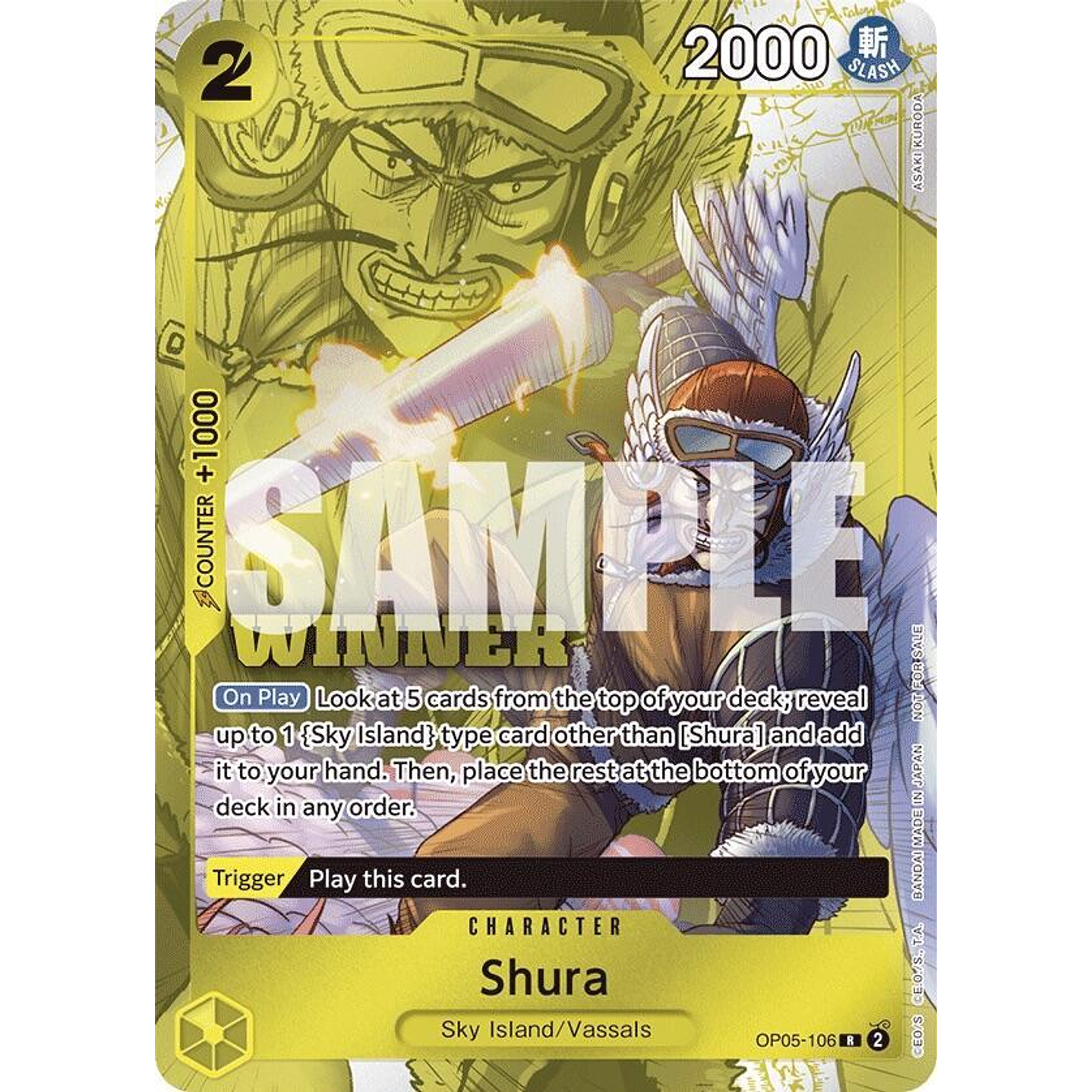 Shura (OP05-106) - Tournament-Pack-Vol-7-Winner