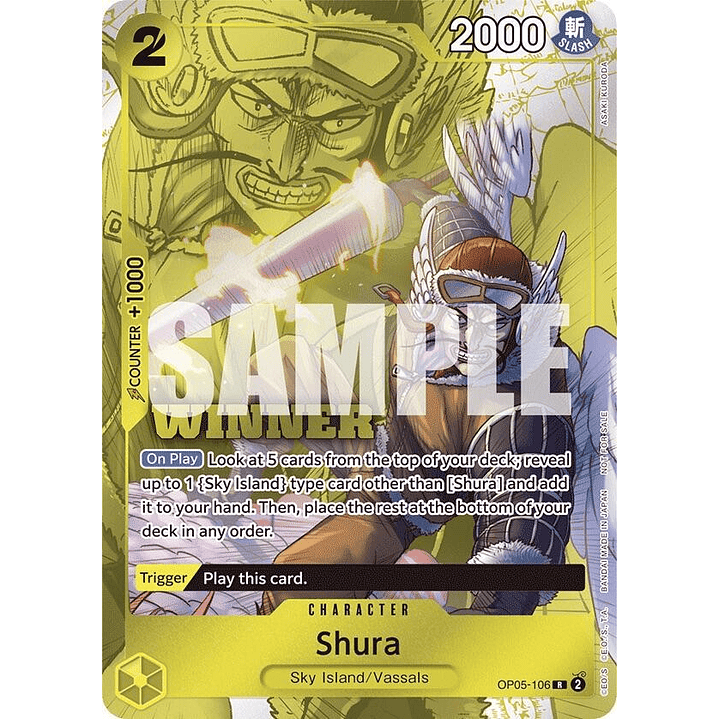 Shura (OP05-106) - Tournament-Pack-Vol-7-Winner