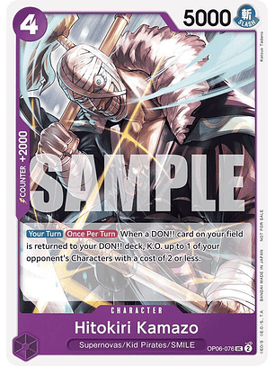 Hitokiri Kamazo (OP06-076) - Tournament-Pack-2025-Vol-1