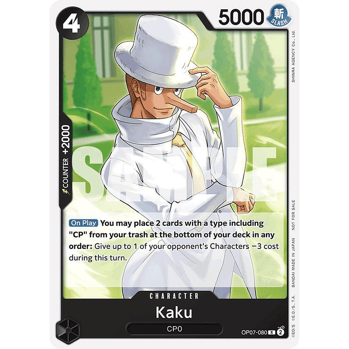 Kaku (OP07-080) - Tournament-Pack-2025-Vol-1