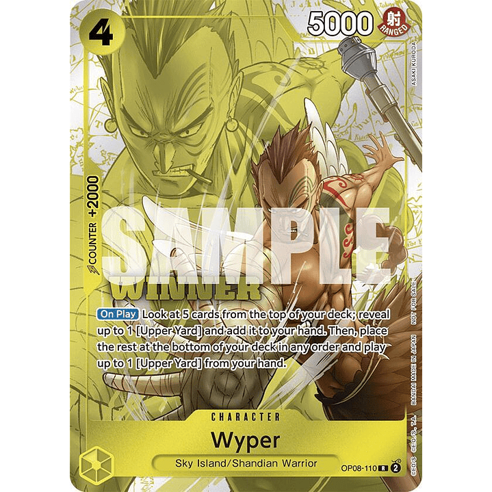 Wyper (OP08-110) - Tournament-Pack-2025-Vol-2-Winner