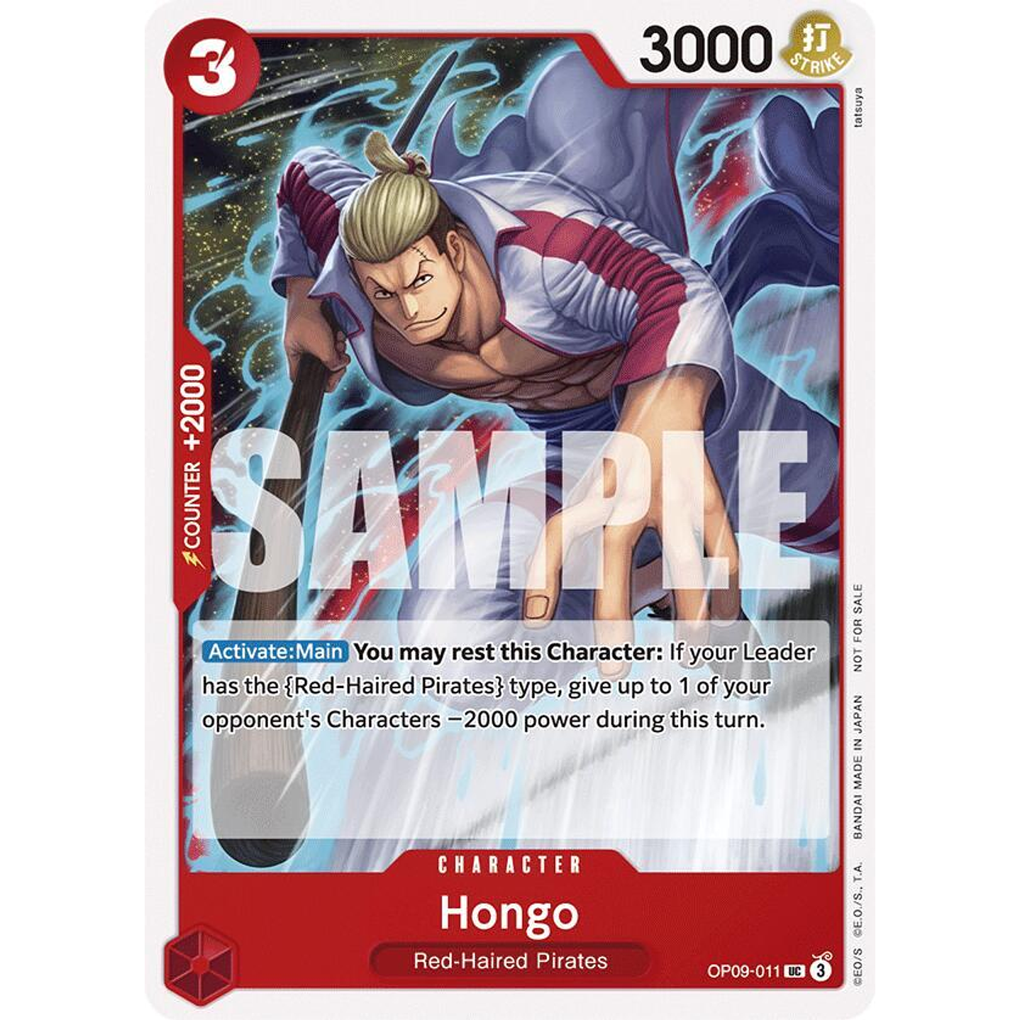 Hongo (OP09-011) - Tournament-Pack-2025-Vol-2