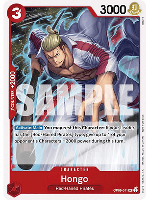 Hongo (OP09-011) - Tournament-Pack-2025-Vol-2