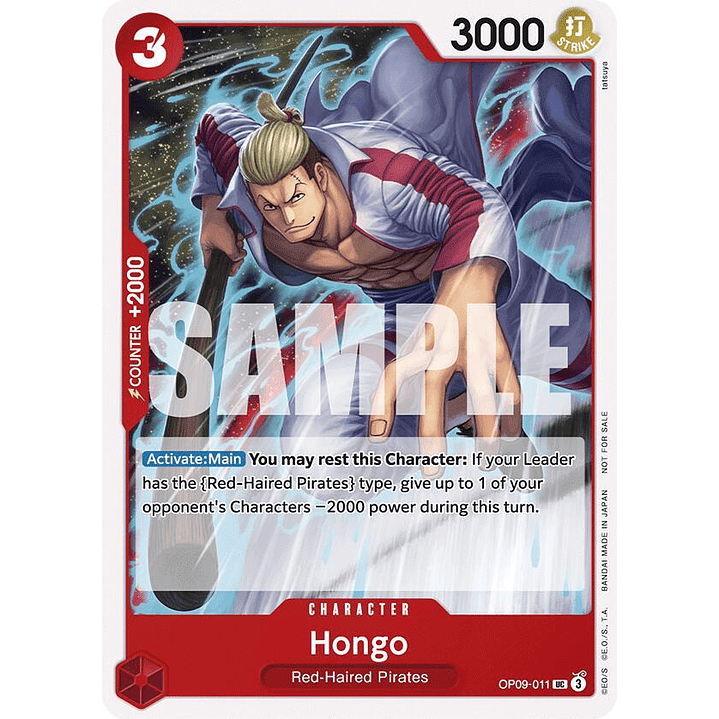 Hongo (OP09-011) - Tournament-Pack-2025-Vol-2