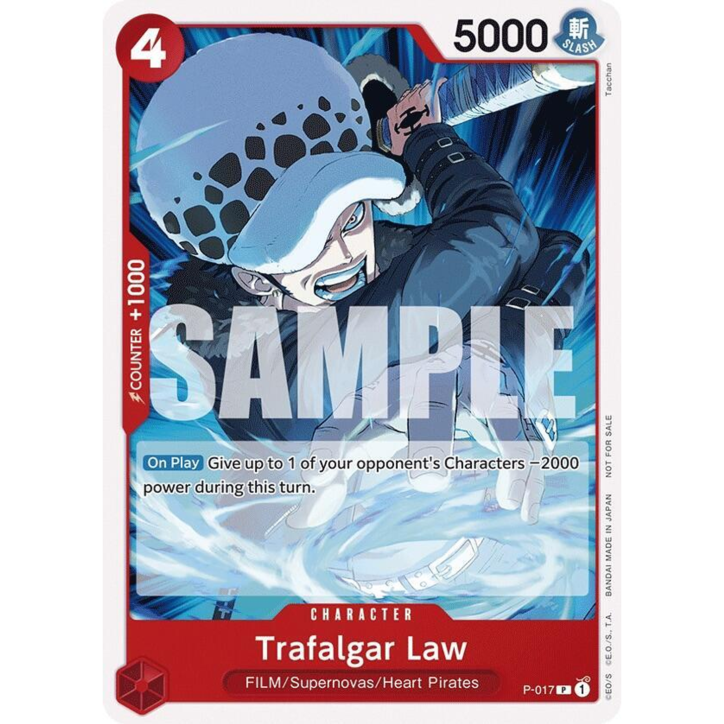 Trafalgar Law (P-017) - Tournament-Pack-Vol-7