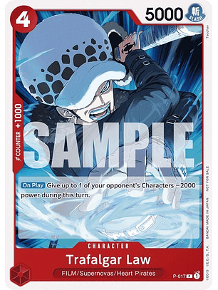 Trafalgar Law (P-017) - Tournament-Pack-Vol-7