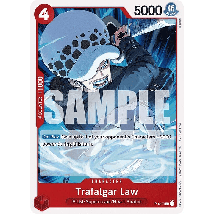 Trafalgar Law (P-017) - Tournament-Pack-Vol-7