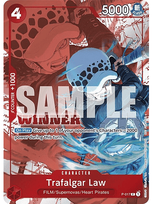 Trafalgar Law (P-017) - Tournament-Pack-Vol-7-Winner