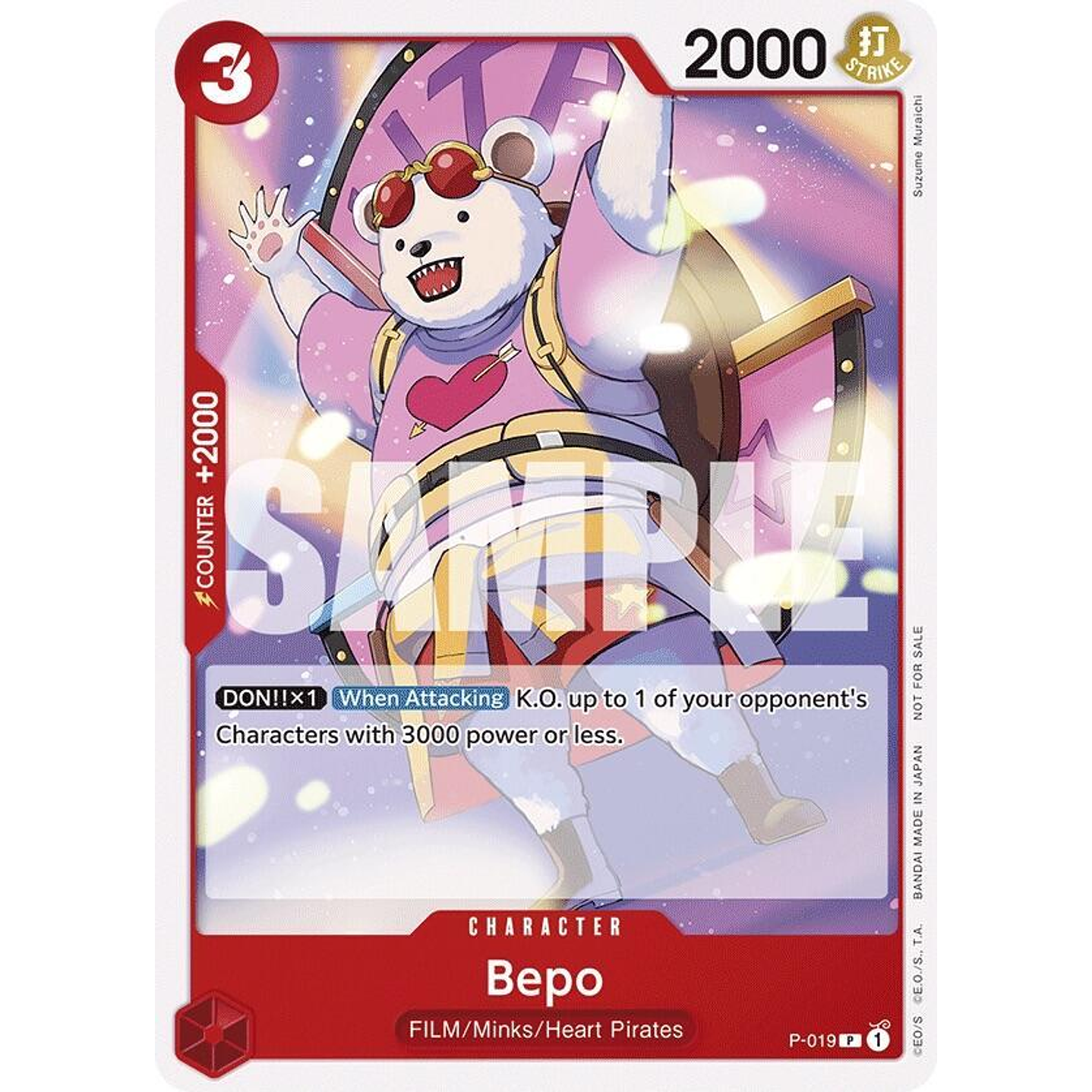 Bepo (P-019) - Tournament-Pack-Vol-7